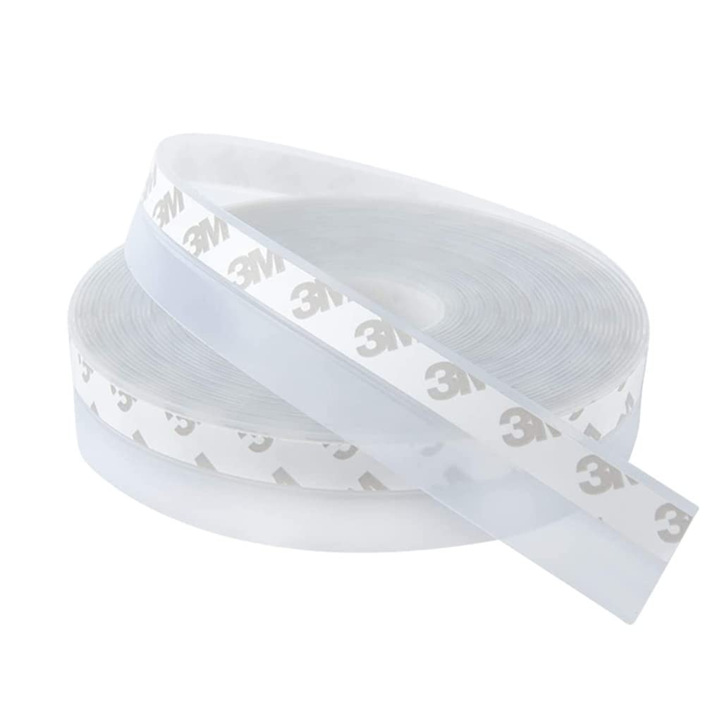 HASTHIP 1 Roll 10M Window Seal Strip, Window Weather Stripping, 35MM Door Weatherstrip, Door Seal Strips, Weather Stripping for Doors and Windows (Transparent) HASTHIP 1 Roll 10M Window Seal Strip, Window Weather Stripping, 35MM Door Weatherstrip, Door Seal Strips, Weather Stripping for Doors and Windows (Transparent)